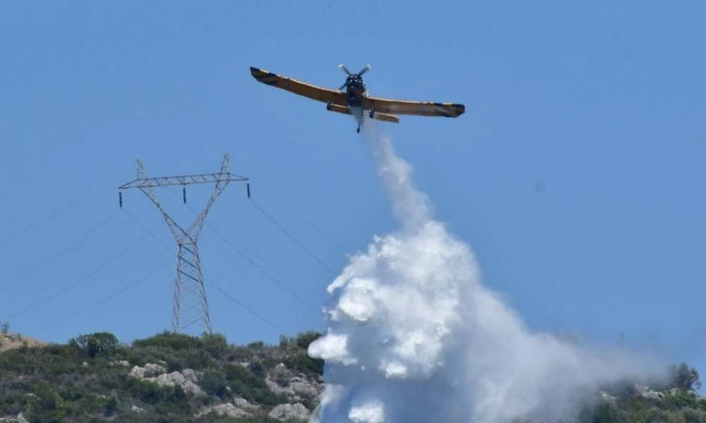 Πυρκαγιά στη Ρόδο